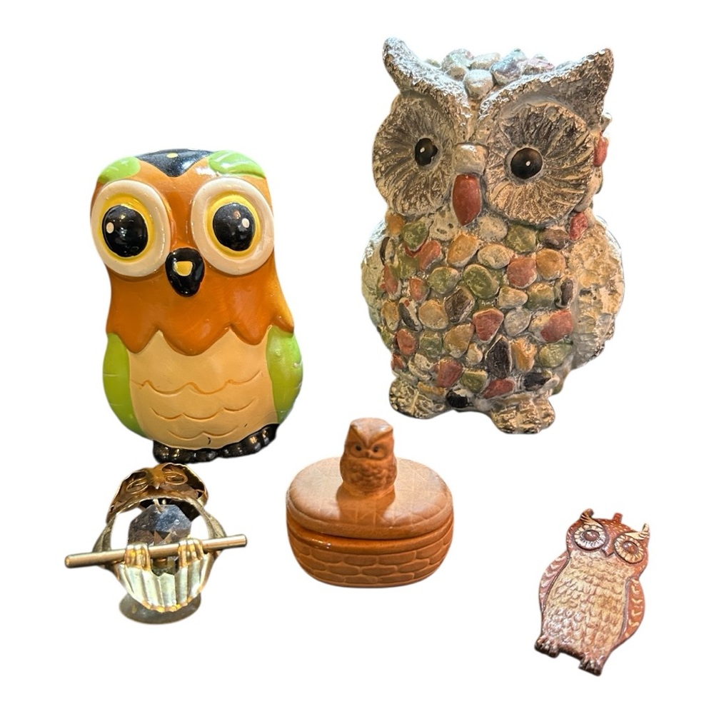 Owl Figurine Collection